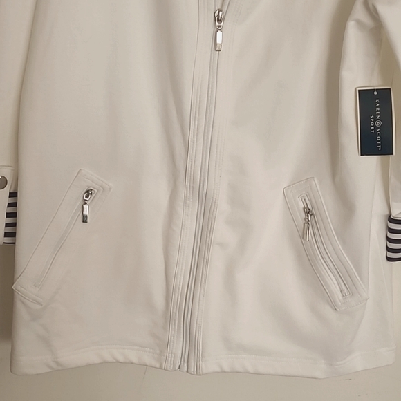 KAREN SCOTT LIGHT JACKET. NEW WITH TAG - Picture 7 of 7